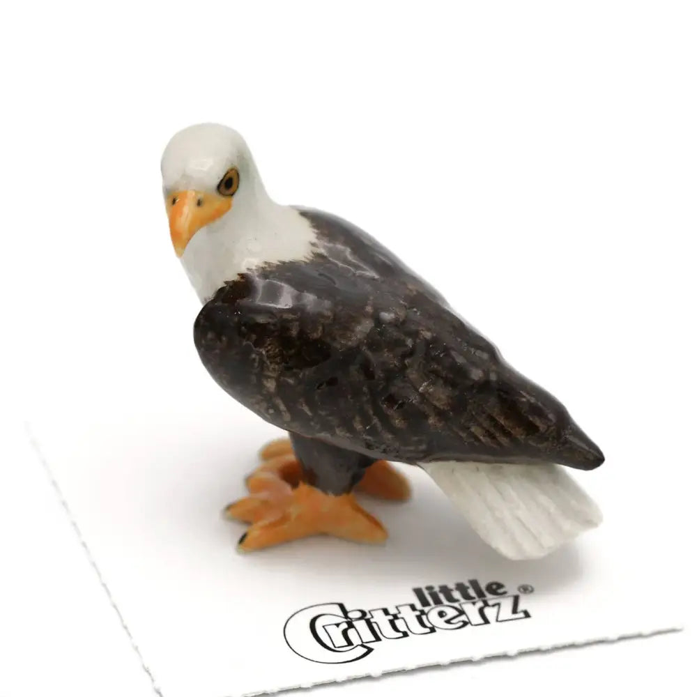 Freedom Bald Eagle Porcelain Miniature - PABOOM