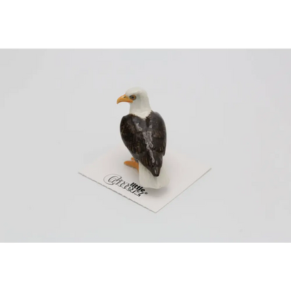 Freedom Bald Eagle Porcelain Miniature - PABOOM