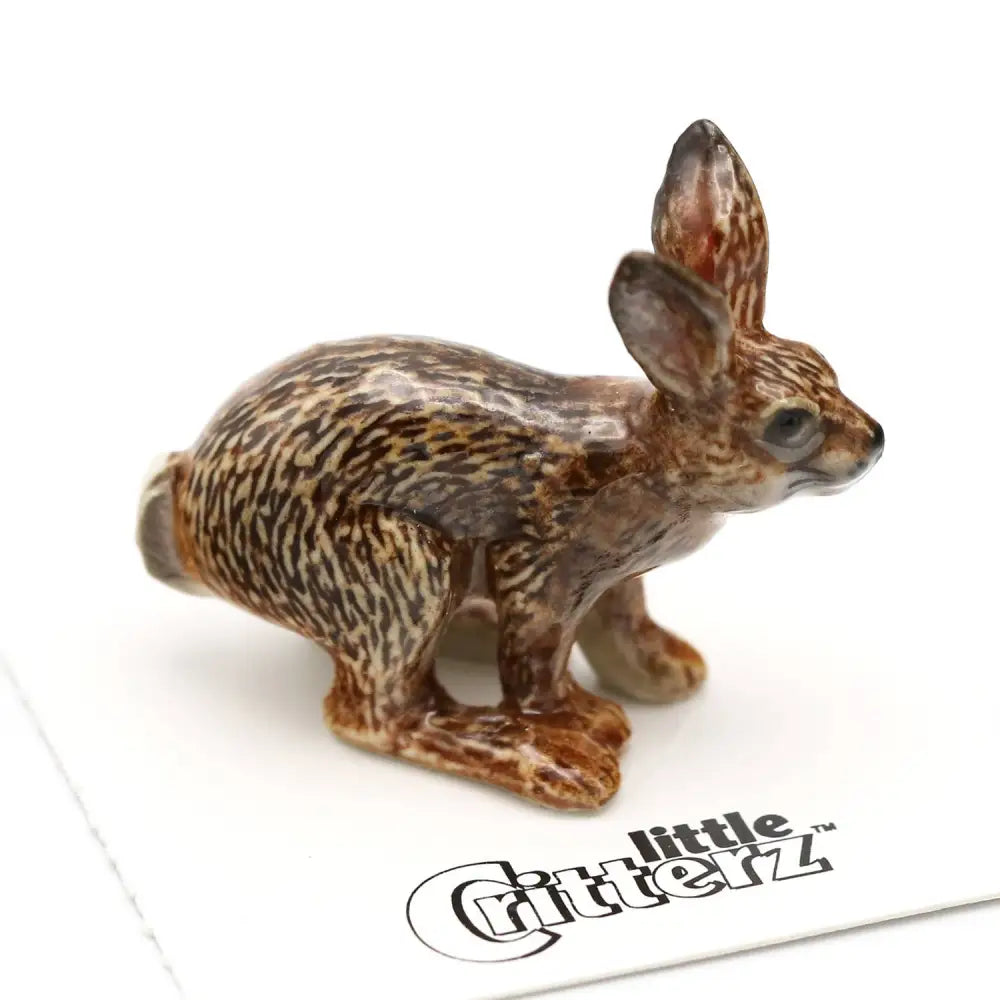 Little Critterz - Freeze Cottontail Bunny Porcelain Miniature