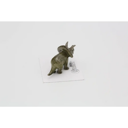Little Critterz - Frill Triceratops Porcelain Miniature