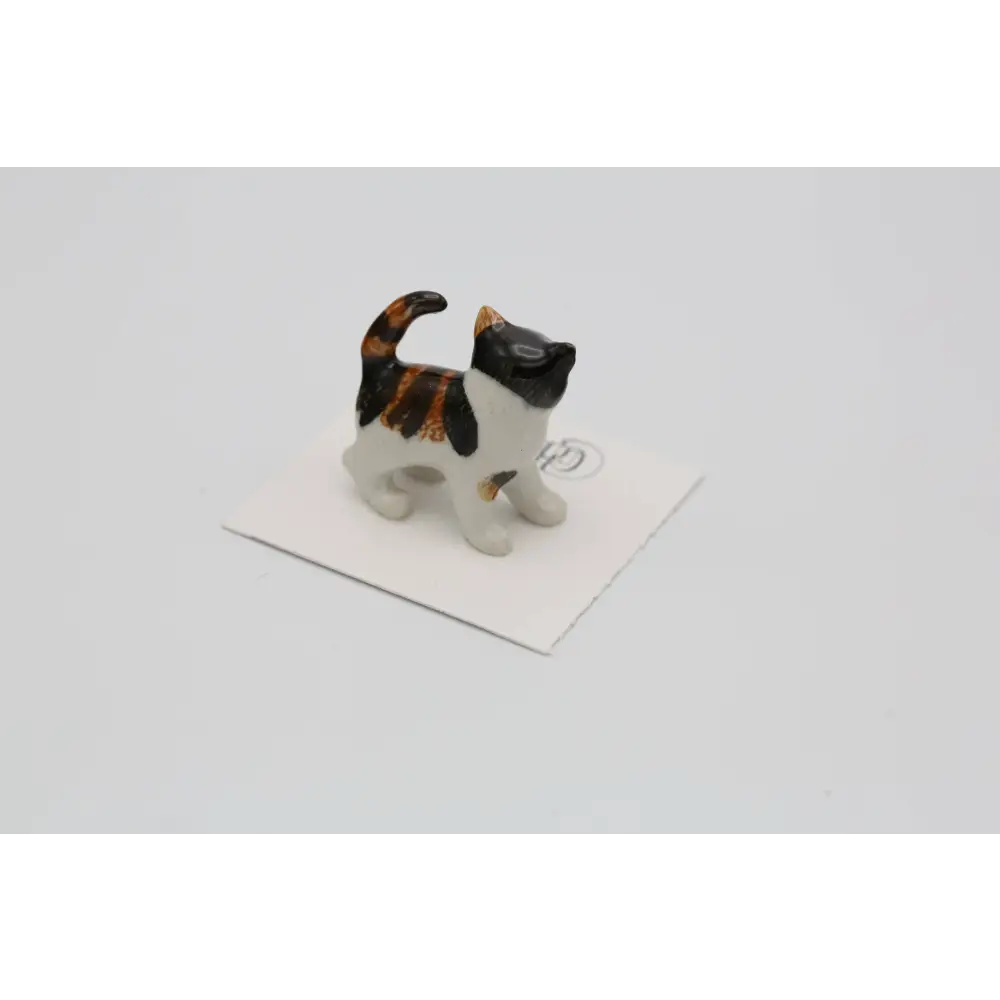 Holly Calico Kitten Porcelain Miniature - PABOOM