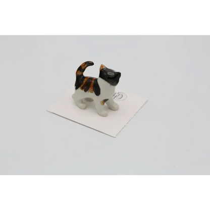 Holly Calico Kitten Porcelain Miniature - PABOOM