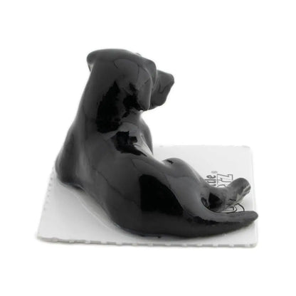 Little Critterz - Jack Black Labrador Adult Porcelain Miniature