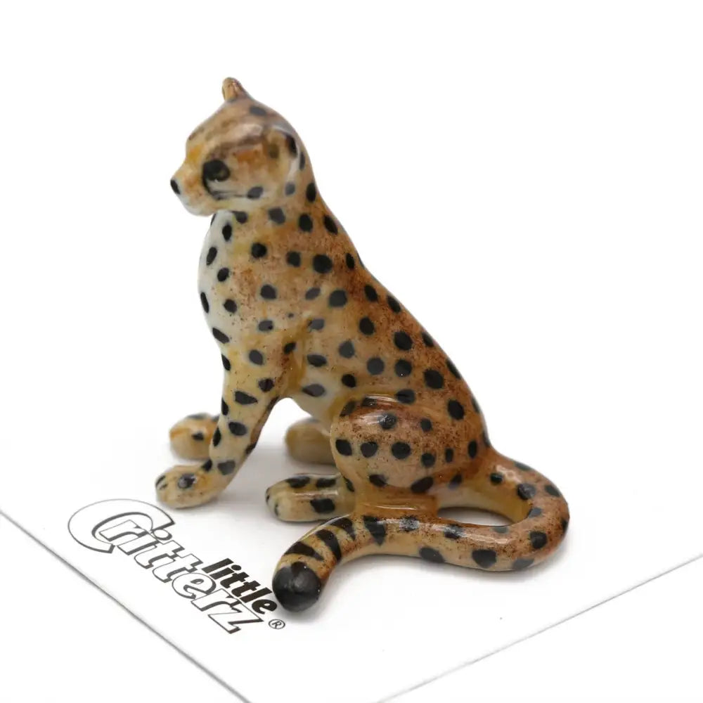 Jelanii Cheetah Porcelain Miniature - PABOOM
