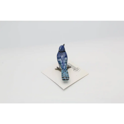 Mischief Bluejay Porcelain Miniature - PABOOM