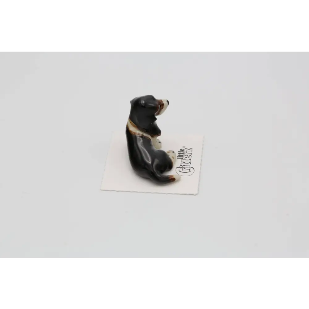 Little Critterz Napoleon Basset Hound Porcelain Miniature