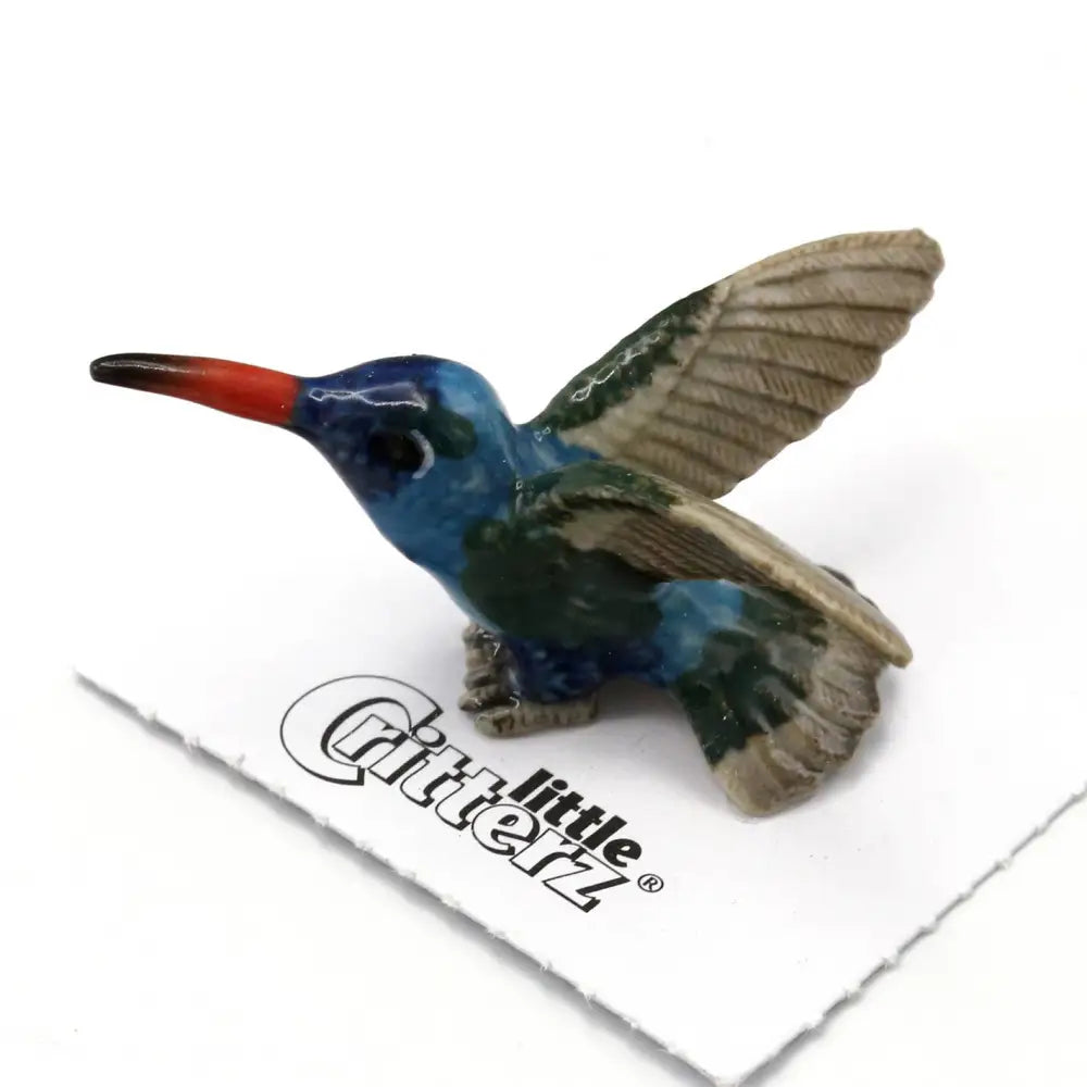 Little Critterz - Nectar Broad-billed Hummingbird Porcelain Miniature