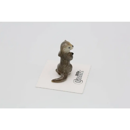 Little Critterz - Nimble Asian Otter Porcelain Miniature