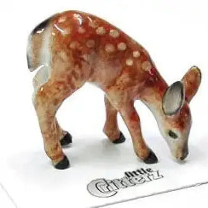 Ophrah Deer Fawn Porcelain Miniature - PABOOM