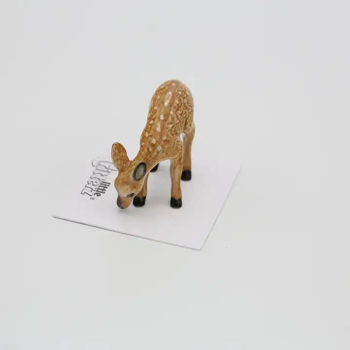 Ophrah Deer Fawn Porcelain Miniature - PABOOM