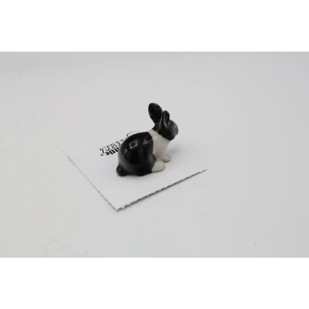 Little Critterz Panda Bunny Porcelain Decorative Figurine Miniature