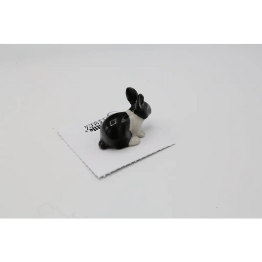 Little Critterz Panda Bunny Porcelain Decorative Figurine Miniature