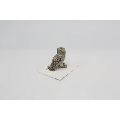Little Critterz Phantom Great Gray Owl Porcelain Miniature