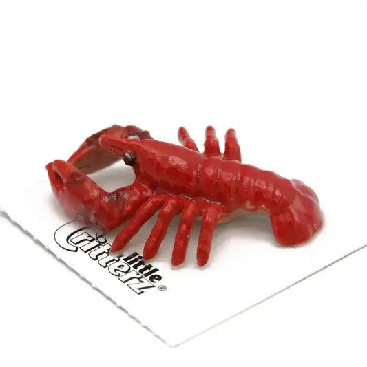 Pincer Red Lobster Porcelain Miniature - PABOOM