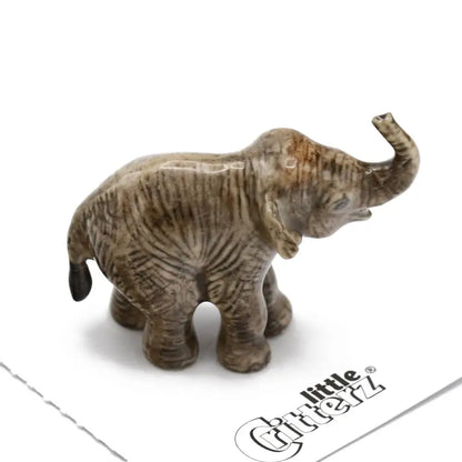 Little Critterz Promise Asian Elephant Calf Porcelain Miniature