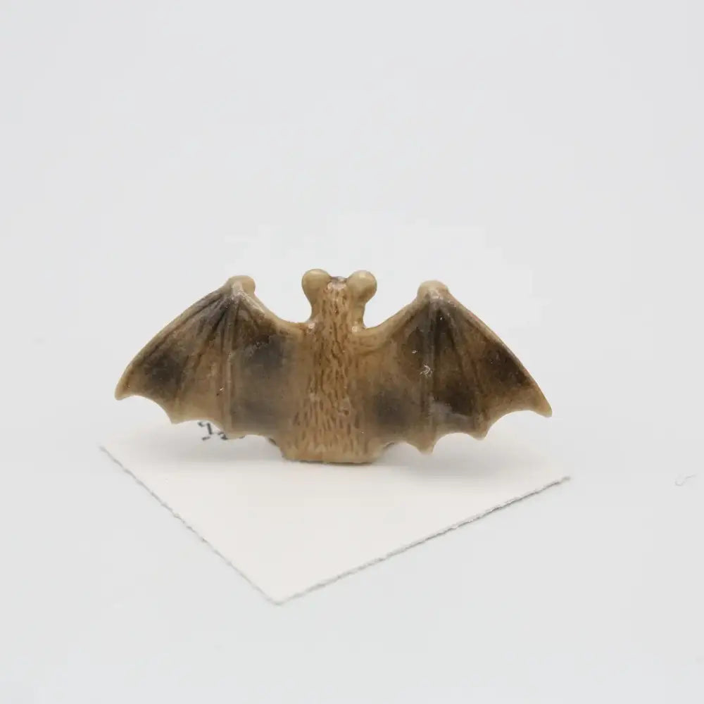 Pulse Brown Bat Porcelain Miniature - PABOOM
