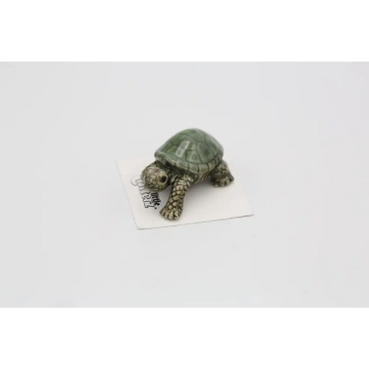 Ras Garden Turtle Porcelain Miniature - PABOOM