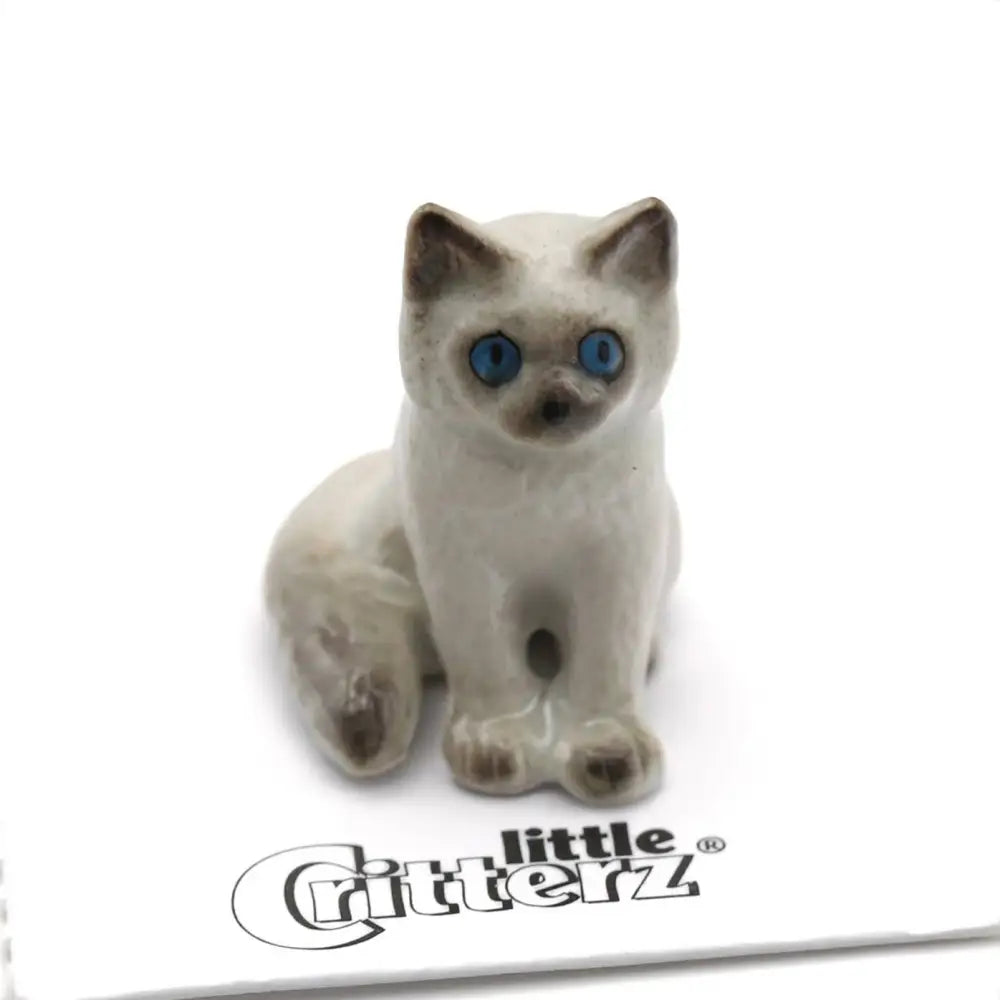 Little Critterz - Samantha Ragdoll Kitten Porcelain Miniature
