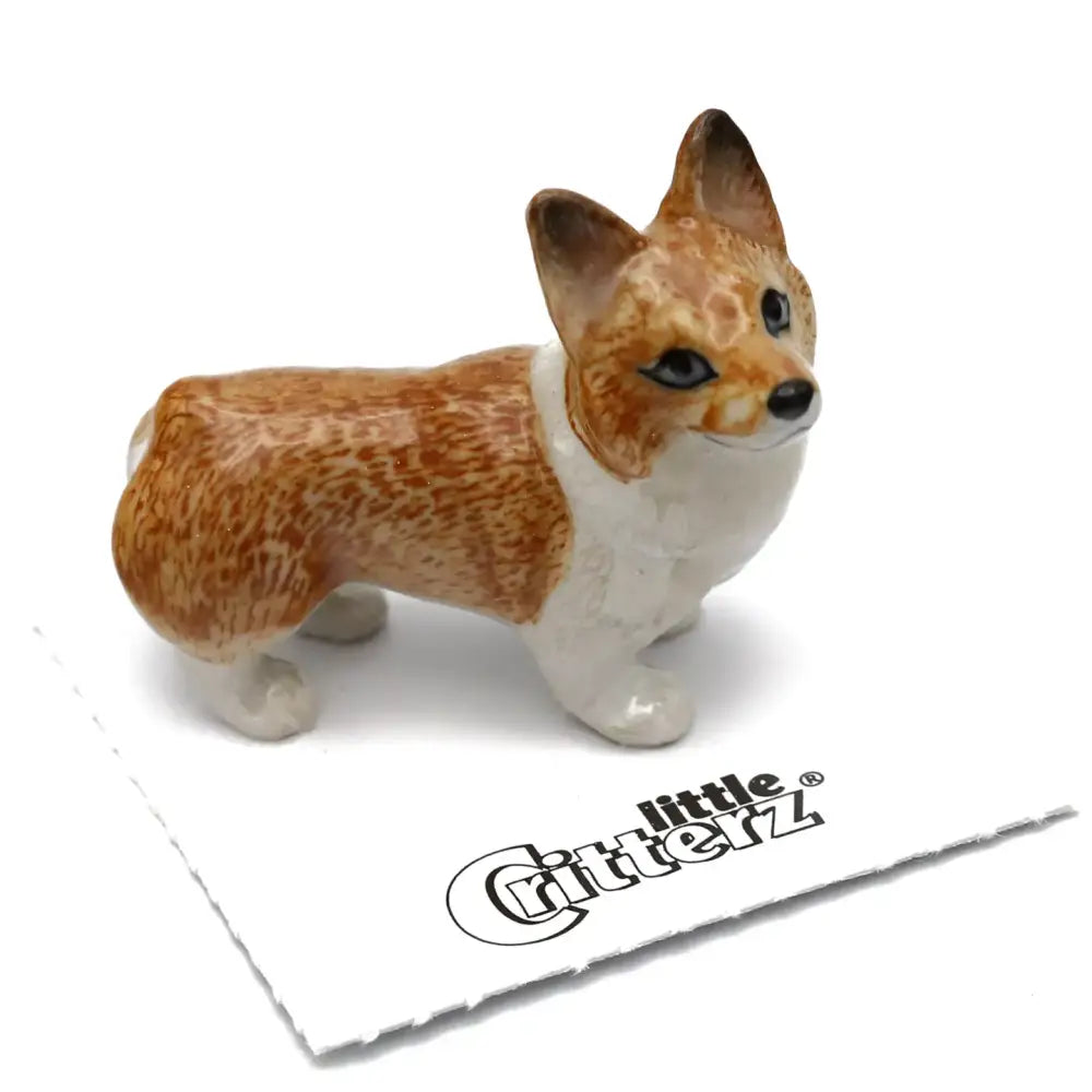 Sasha Corgi  Pembroke Porcelain Miniature - PABOOM