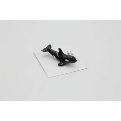 Seawolf Orca Decorative Figurine - Porcelain Miniature - PABOOM