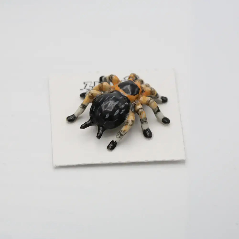 Silk Tarantula Porcelain Miniature - PABOOM