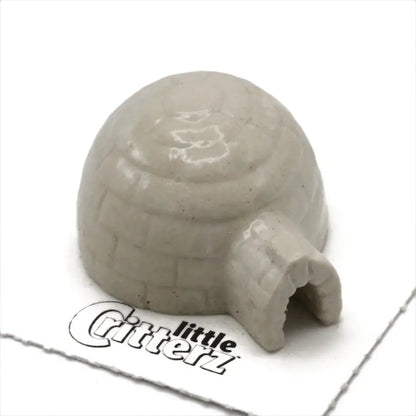 Snowy Igloo Porcelain Miniature - PABOOM