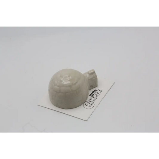 Snowy Igloo Porcelain Miniature - PABOOM