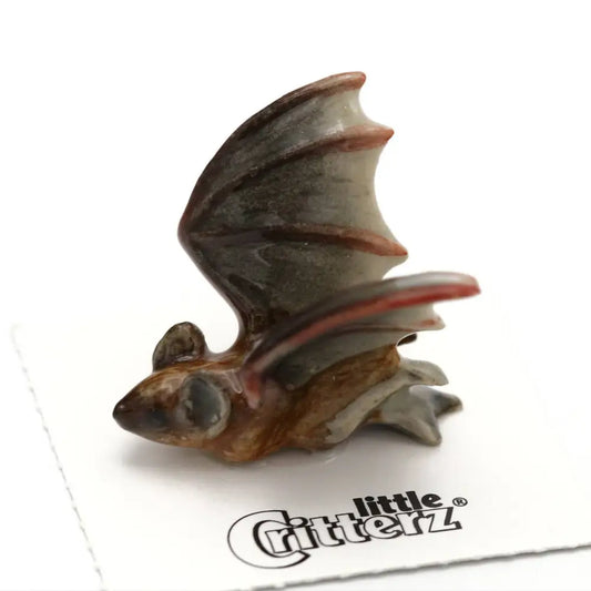 Little Critterz Sonora Cave Bat Porcelain Miniature cute collectible ceramic bat figurine