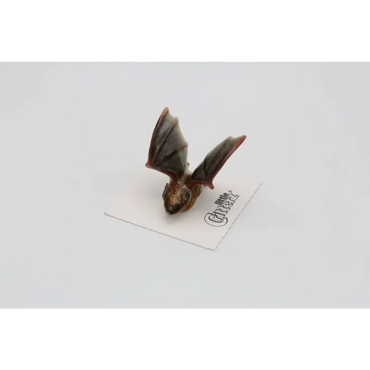 Little Critterz Sonora Cave Bat Porcelain Miniature miniature bat figurine outstretched wings