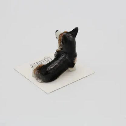 Taffy Corgi Cardigan Porcelain Miniature - PABOOM