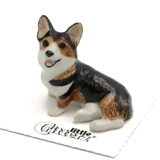 Taffy Corgi Cardigan Porcelain Miniature - PABOOM
