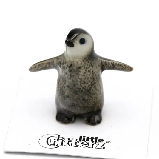 Tux Penguin Chick Porcelain Miniature - PABOOM