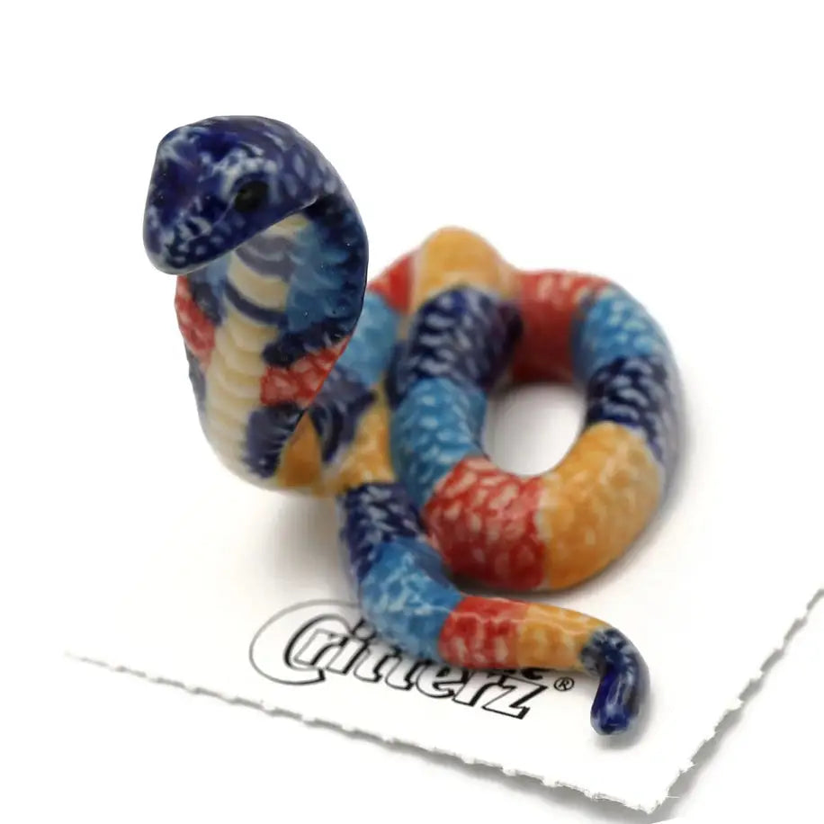 Wadjyet Egyptian Cobra Porcelain Miniature - PABOOM