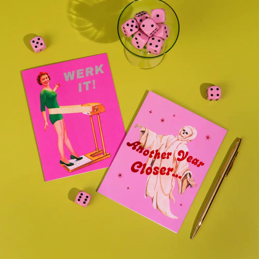 Lucky Goods Paper - Another Year Closer Card – Funny Birthday Greeting