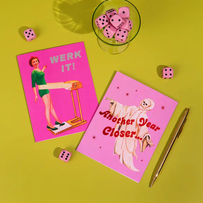 Lucky Goods Paper - Another Year Closer Card – Funny Birthday Greeting