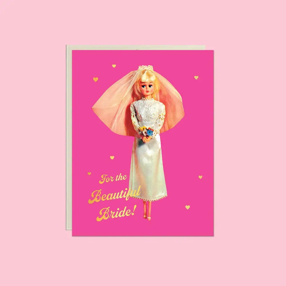Lucky Goods Paper - Beautiful Bride Doll Card