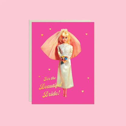Lucky Goods Paper - Beautiful Bride Doll Card