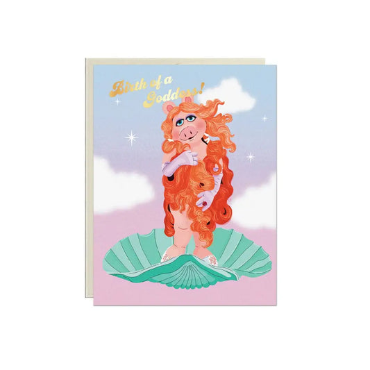 Lucky Goods Paper - Birth of a Goddess Card