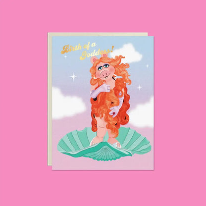 Lucky Goods Paper - Birth of a Goddess Card