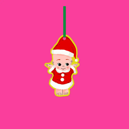 Lucky Goods Paper - Christmas Kewpie Cardstock Ornament