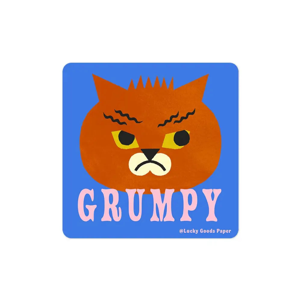 Lucky Goods Paper - Grumpy Cat Vinyl Sticker