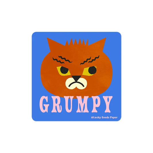 Lucky Goods Paper - Grumpy Cat Vinyl Sticker