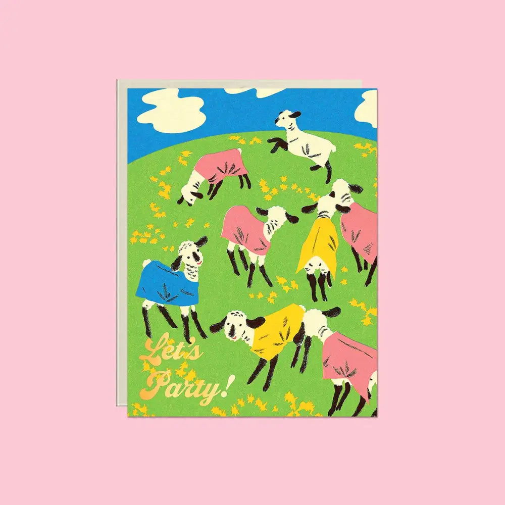 Lucky Goods Paper - Let’s Party Card