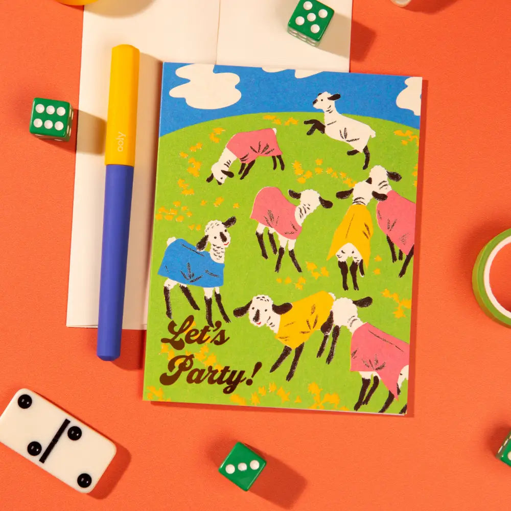 Lucky Goods Paper - Let’s Party Card