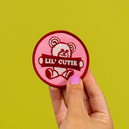 Lucky Goods Paper - Lil’ Cutie Bear – Iron-On Embroidered Patch