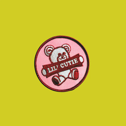 Lucky Goods Paper - Lil’ Cutie Bear – Iron-On Embroidered Patch
