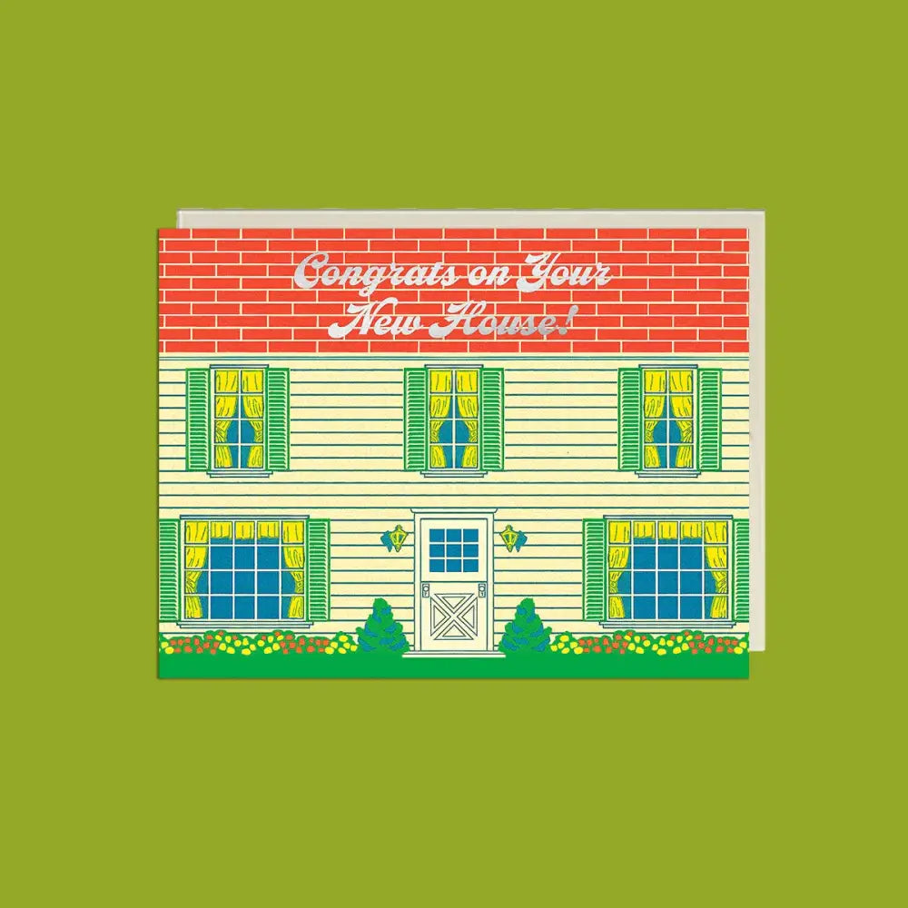 Lucky Goods Paper - New House Brick Foil Card