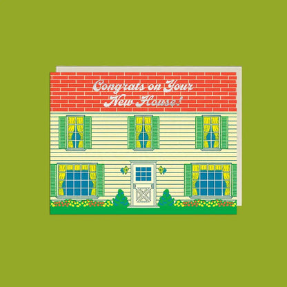 Lucky Goods Paper - New House Brick Foil Card