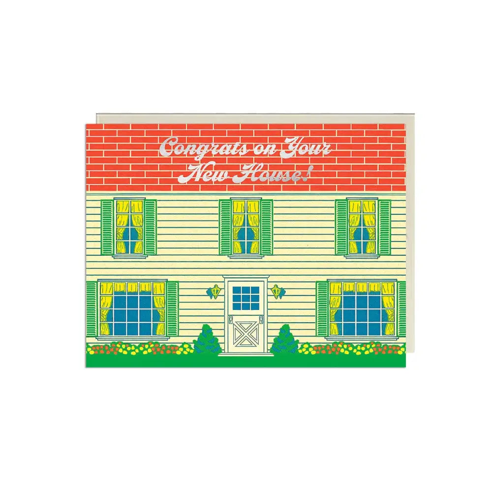 Lucky Goods Paper - New House Brick Foil Card