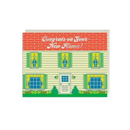 Lucky Goods Paper - New House Brick Foil Card